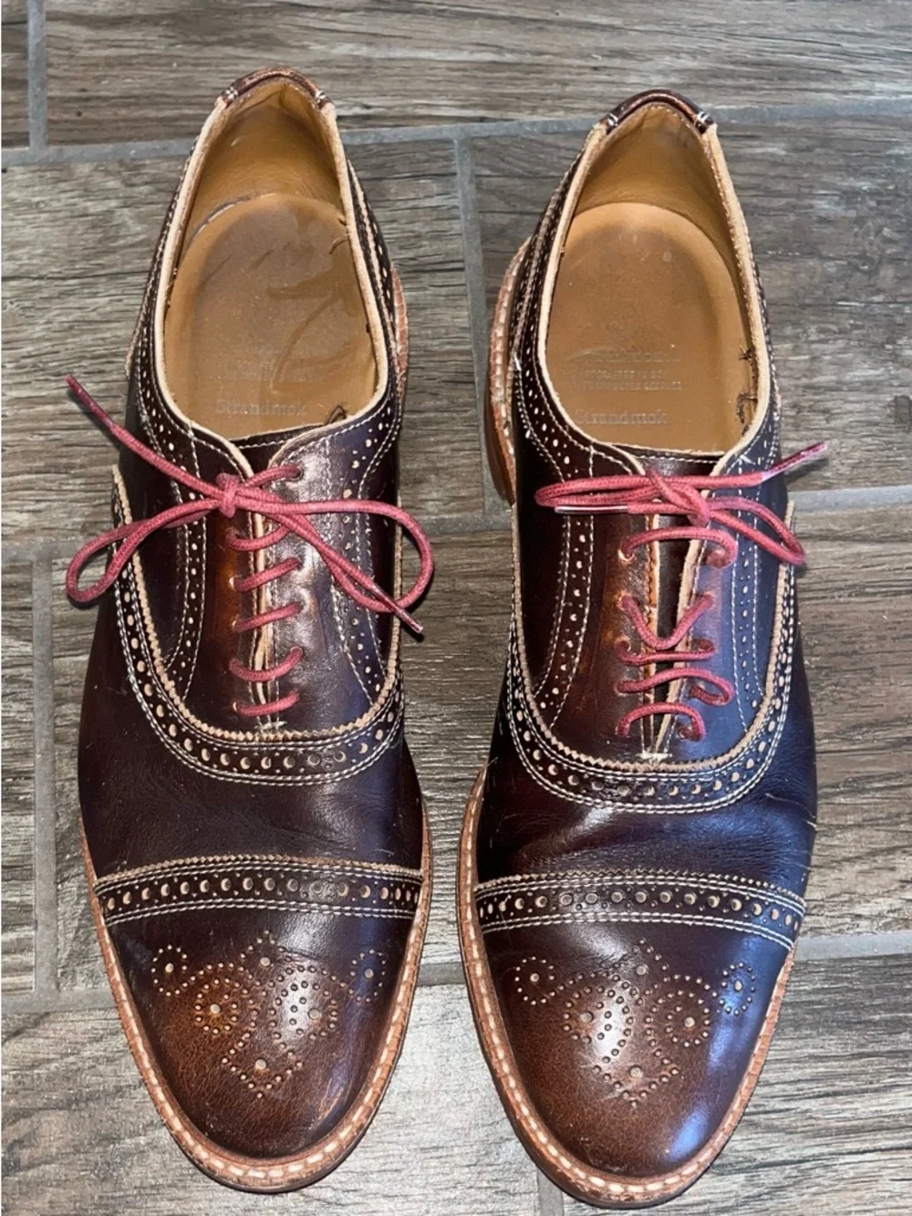 Allen Edmonds Strandmok Cap-toe Oxford with Dainite Rubber Sole